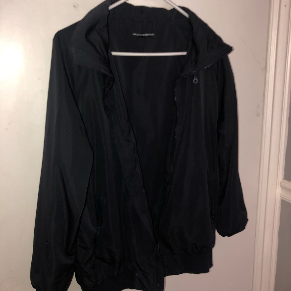 Brandy Melville Navy Blue bomber Jacket Small